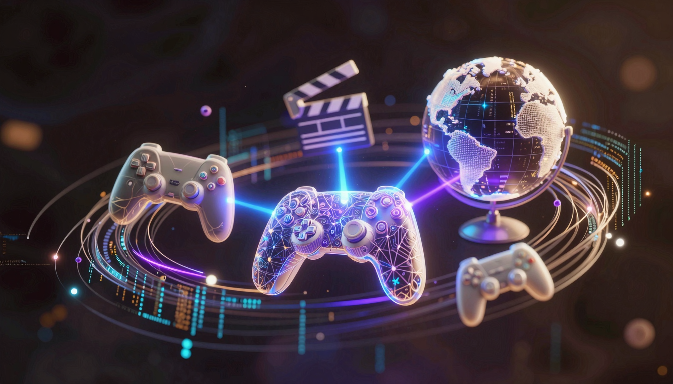 Интерфейс Google Play с элементами AI Gemini для поиска приложений и игр