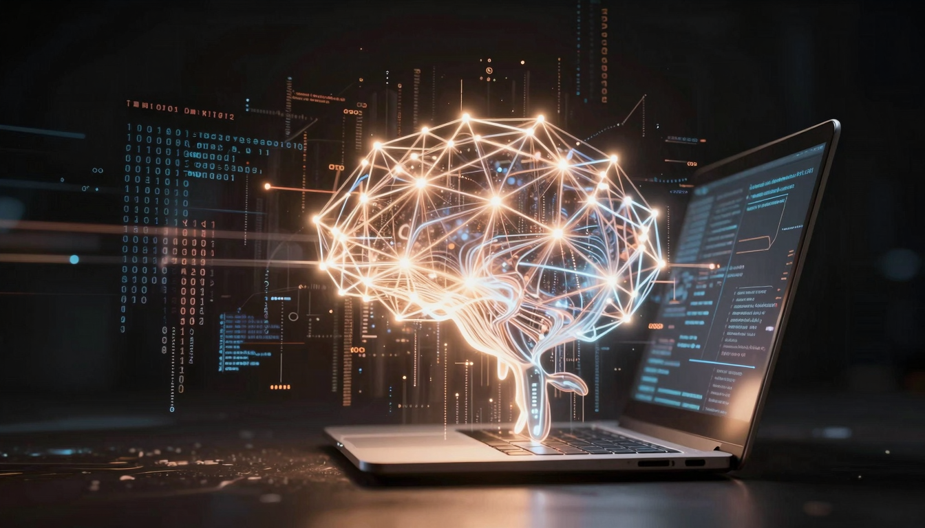 Логотип Meta и визуализация локальных вычислений AI с открытым кодом Muse Spark и Glimmer