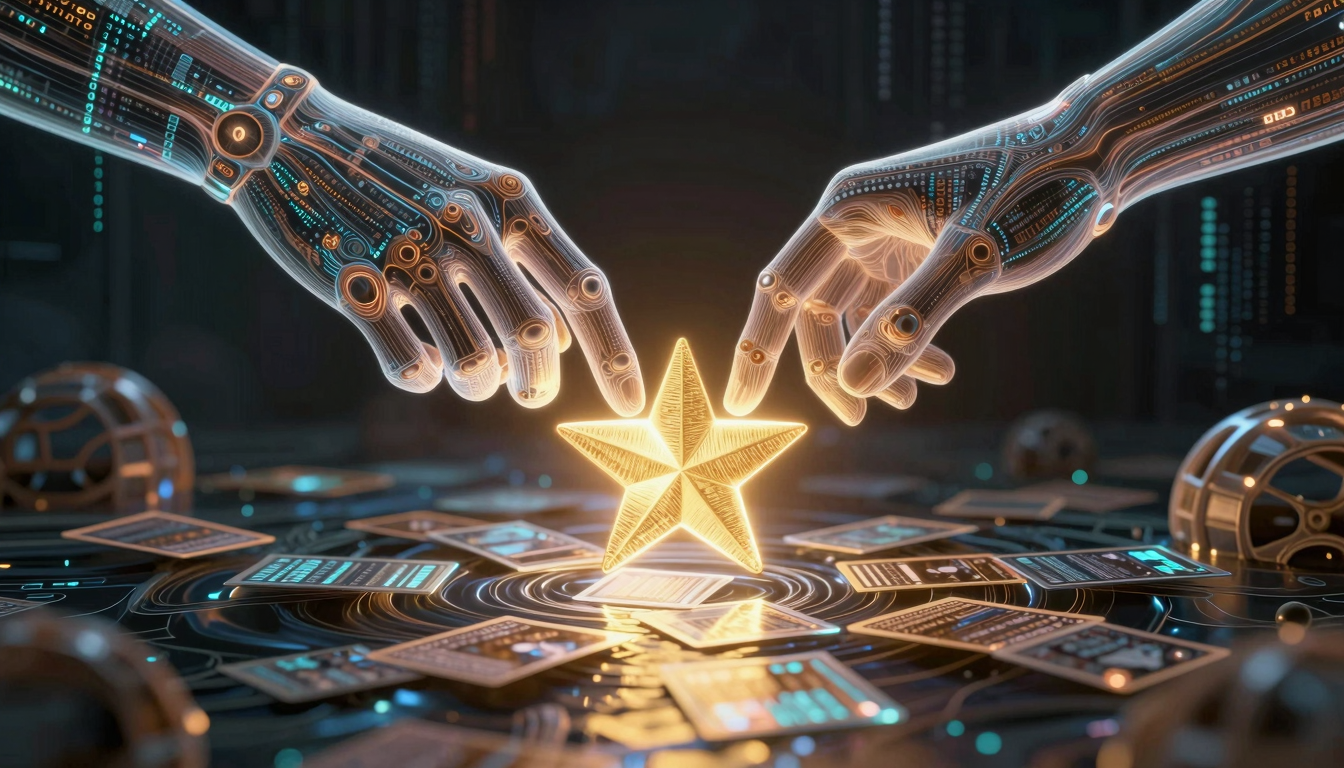 Интерфейс Google Discover с настройками AI и списком избранных источников Preferred Sources.