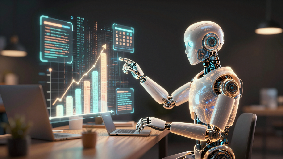 Интерфейс Meta AI для малого бизнеса с аналитикой Instagram и интеграцией Google Workspace