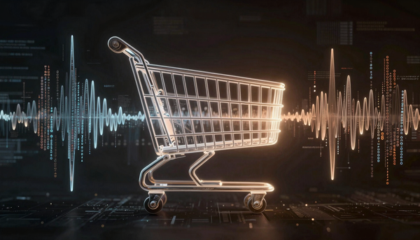 Логотип Alexa for Shopping от Amazon, демонстрирующий персонализированные рекомендации товаров с помощью ИИ.