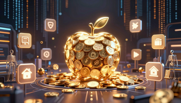 Apple App Store оборот $1.4 трлн в 2025 году, рост благодаря AI, продажи товаров и услуг, цифровых товаров, рекламы.