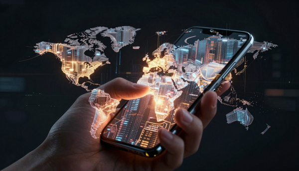 Интерфейс Google Maps с элементами управления Gemini и Ask Maps на экране смартфона