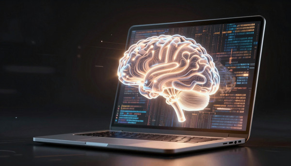 Логотип Meta и концепт локальной нейросети Muse Glimmer для создания автономных AI-агентов на ПК и Mac