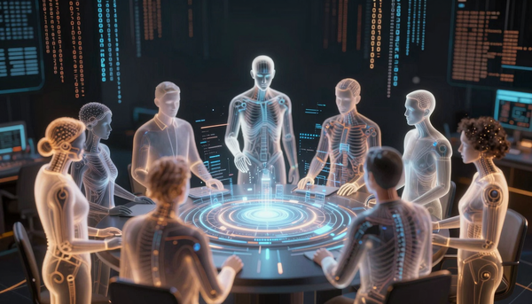 Визуализация AI-агентов как цифровых сотрудников: Hermes, Grok Bot и Claude Tag в бизнес-процессах