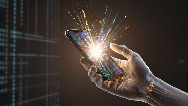 Кнопка Ask Gemini в меню выделения текста на смартфоне Android