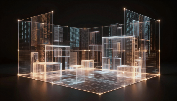 Визуализация работы модели Atlas: генерация 3D-объектов и пространственного интеллекта от World Labs
